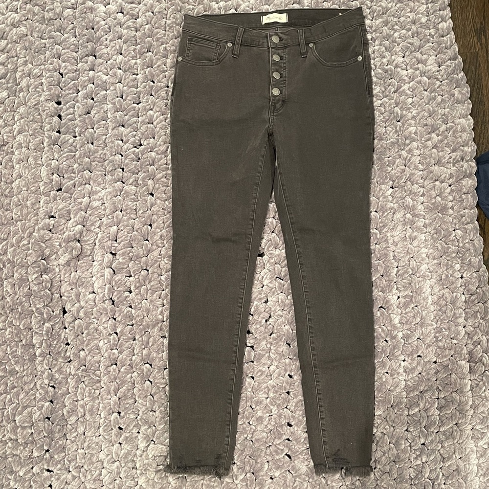 Madewell Black Skinny Jeans